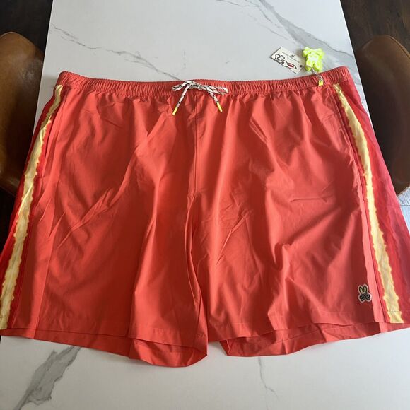 NWT Psycho Bunny Holkham Board Shorts Swim Suit Trunks Big Sz 6XL MSRP $140 - Picture 1 of 12